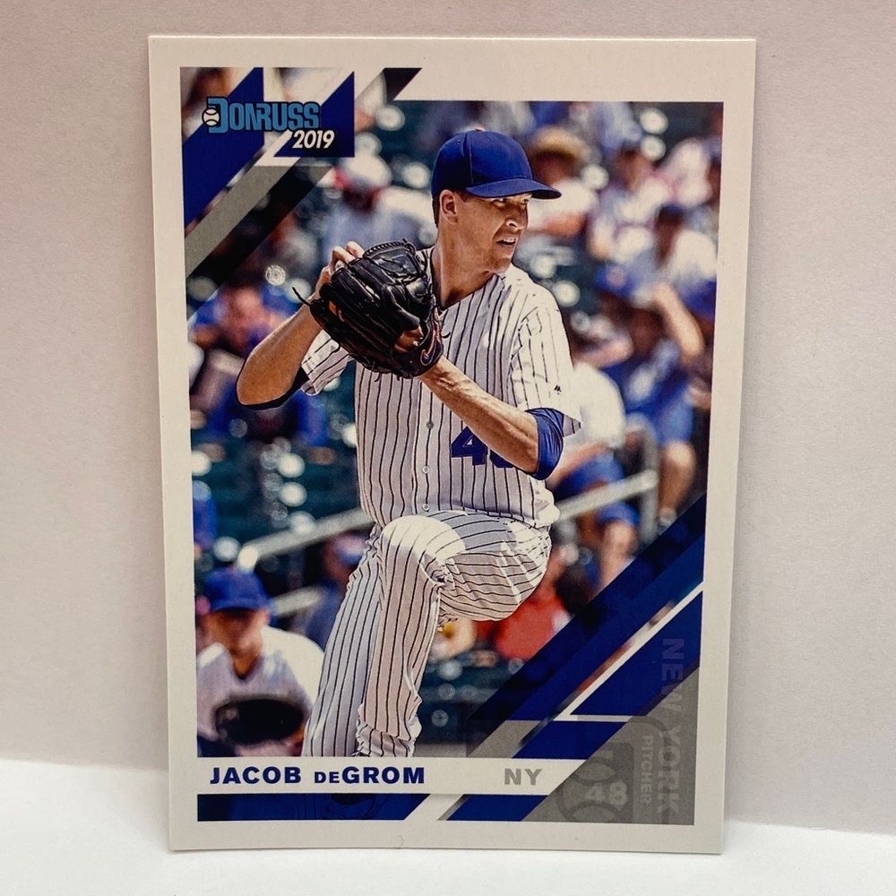 2019 Donruss Jacob DeGrom Mets #123 (067)